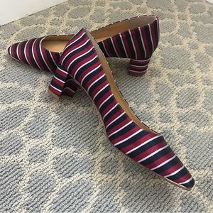 NWOT - Talbots striped low heels